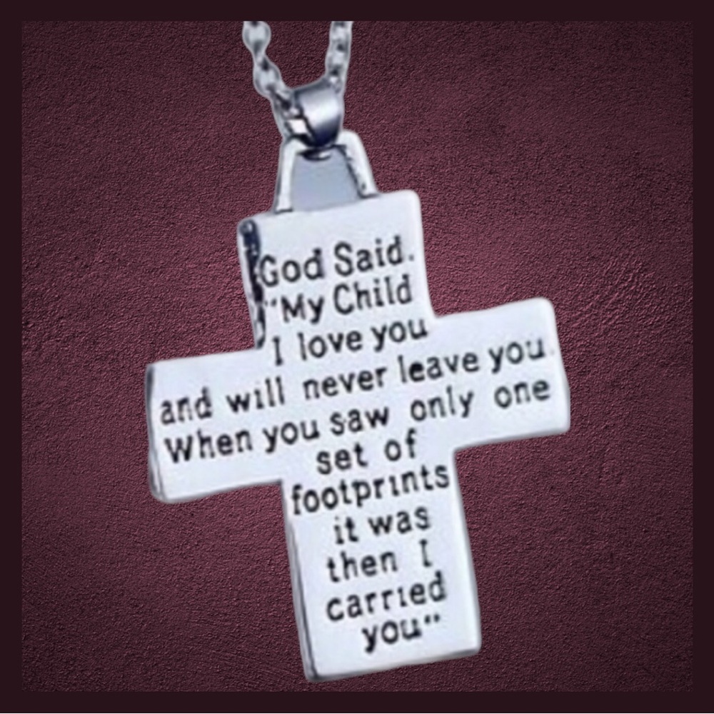 Footprints Necklace - Picture 10 of 10